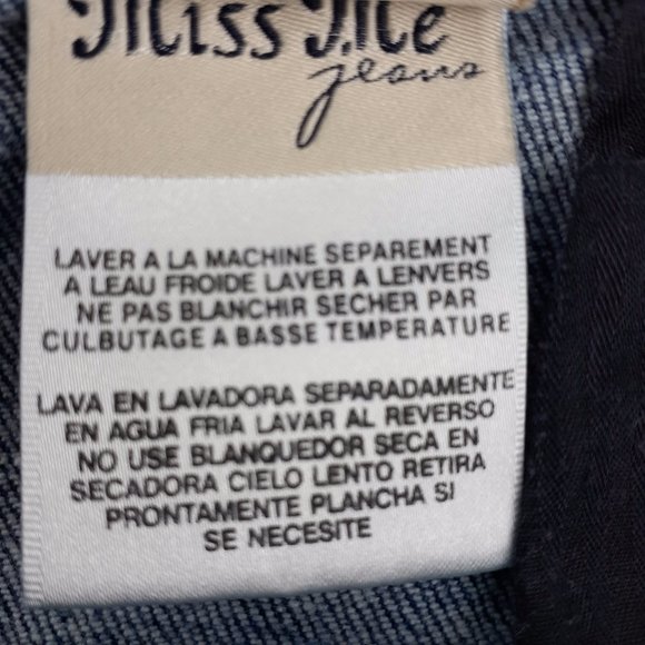MISS ME JEANS WOMENS JP5117B6 BOOT CUT SIZE 28 BLUE - Picture 10 of 10